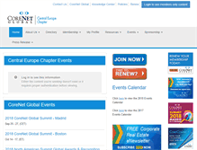 Tablet Screenshot of centraleurope.corenetglobal.org