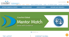 Desktop Screenshot of corenetglobal.org