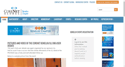 Desktop Screenshot of benelux.corenetglobal.org