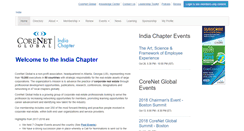 Desktop Screenshot of india.corenetglobal.org