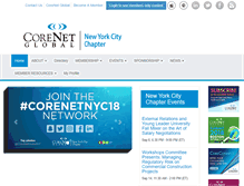 Tablet Screenshot of newyorkcity.corenetglobal.org